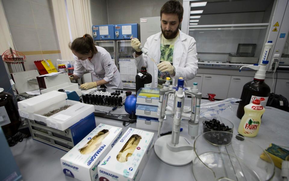 Wada was finally granted access to the Moscow lab data at the third time of asking - AP