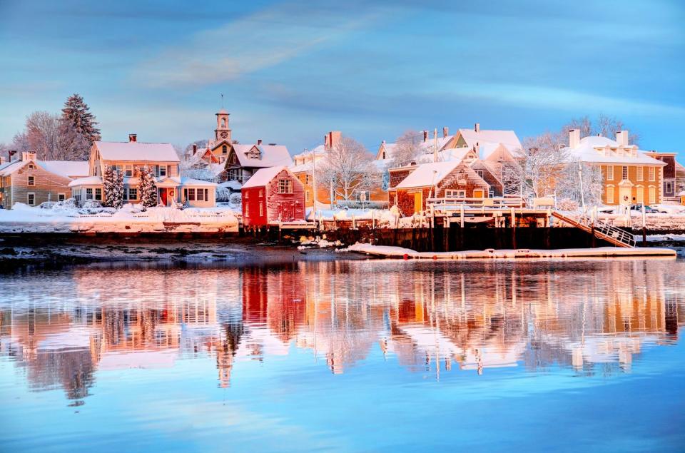 winter in portsmouth, new hampshire