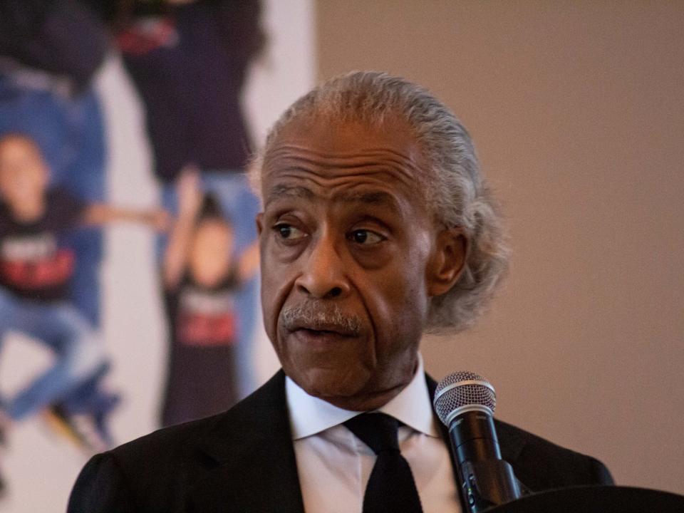 The Rev. Al Sharpton speaks at Tyre Nichols funeral.