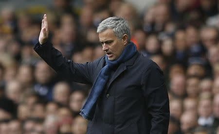 Chelsea manager Jose Mourinho. Action Images via Reuters / Paul Childs Livepic