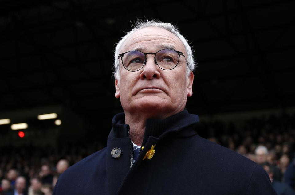 El entrenador italiano del Leicester, Claudio Ranieri, durante el partido ante el Crystal Palace, el 19 de marzo de 2016, en Selhurst Park, en el sur de Londres (IKIMAGES/AFP | IKimages)