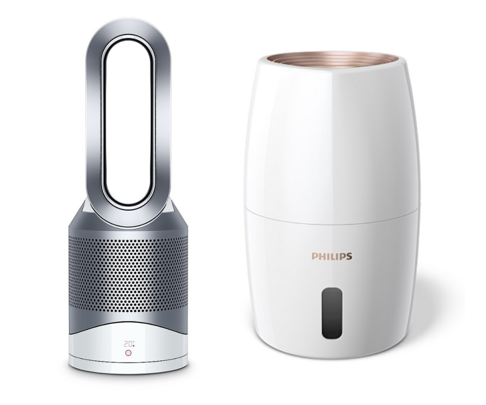 Dyson air purifier, Philips air purifier