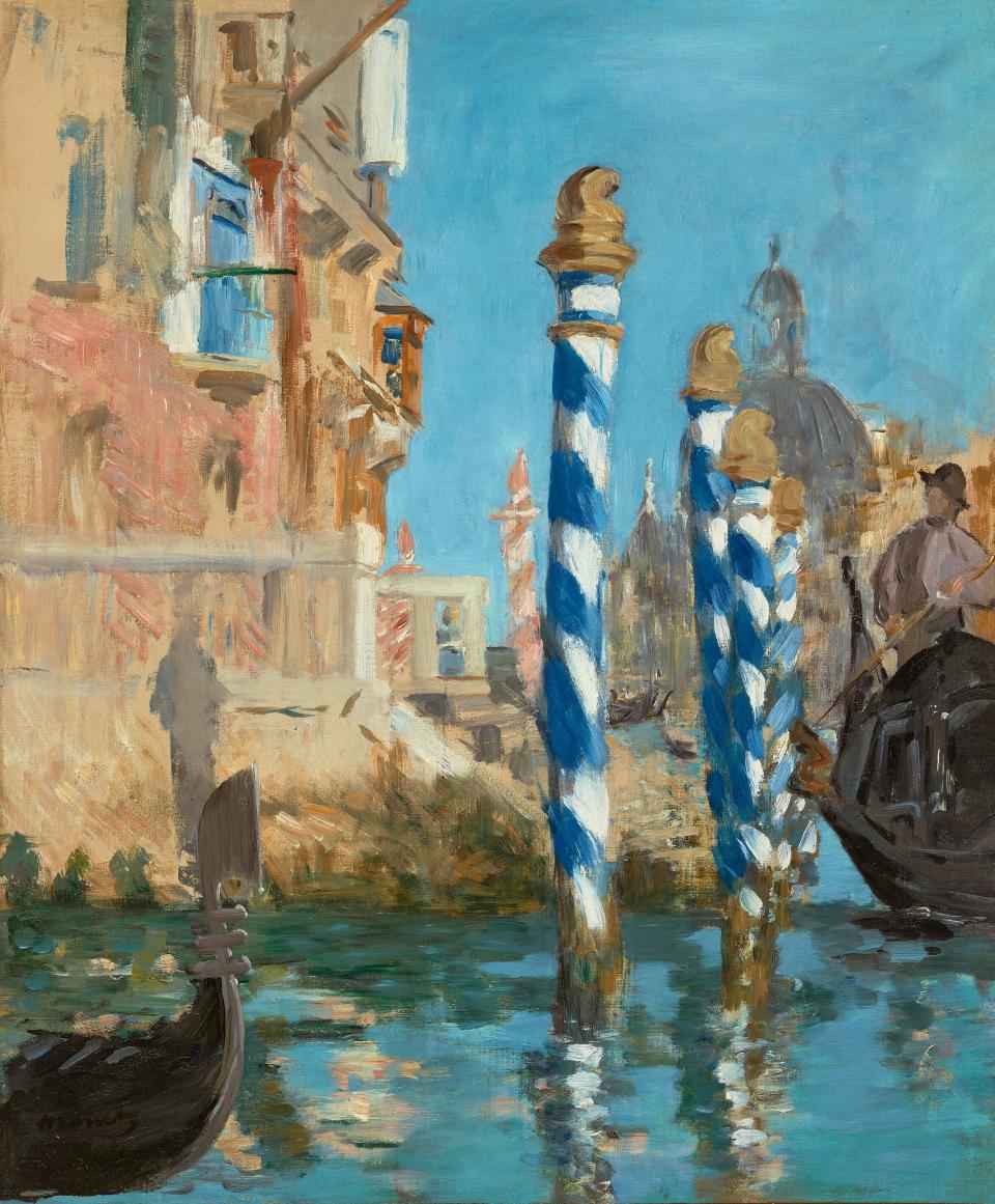 Manet Édouard, "Le Grand Canal à Venise"