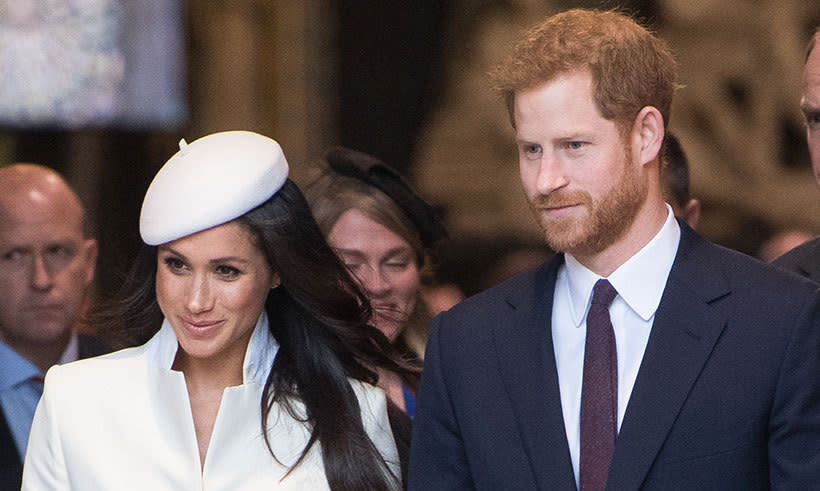 Prince Harry and Meghan are back from their honeymoon! Put the tea on! (Photo: The Cut)