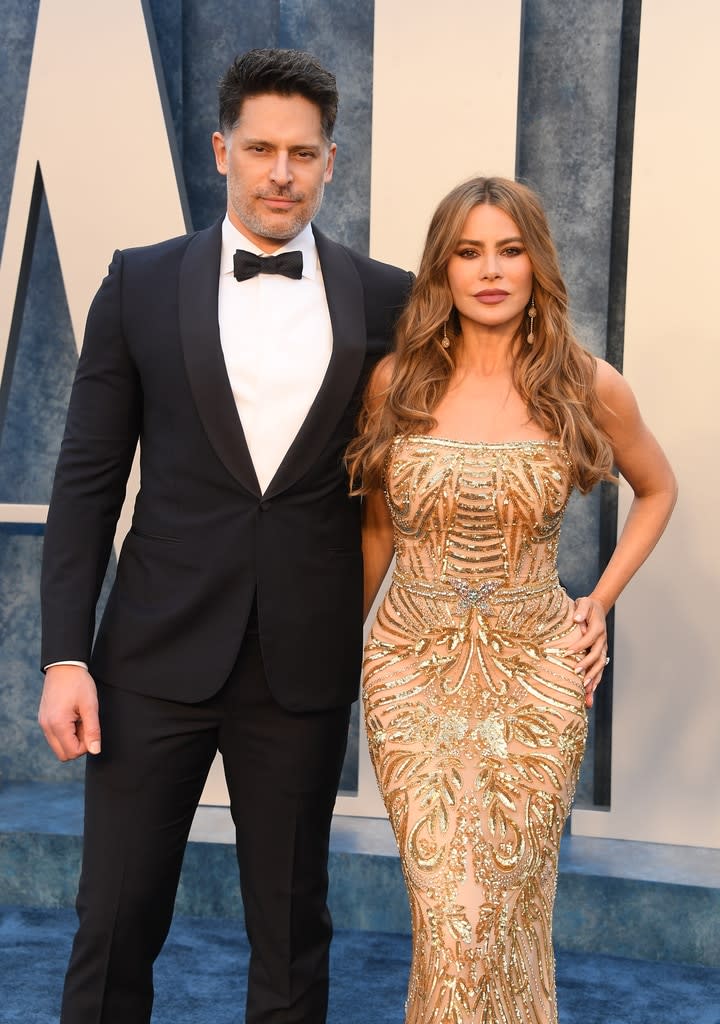 <p>Sof&iacute;a Vergara and Joe Manganiello</p>