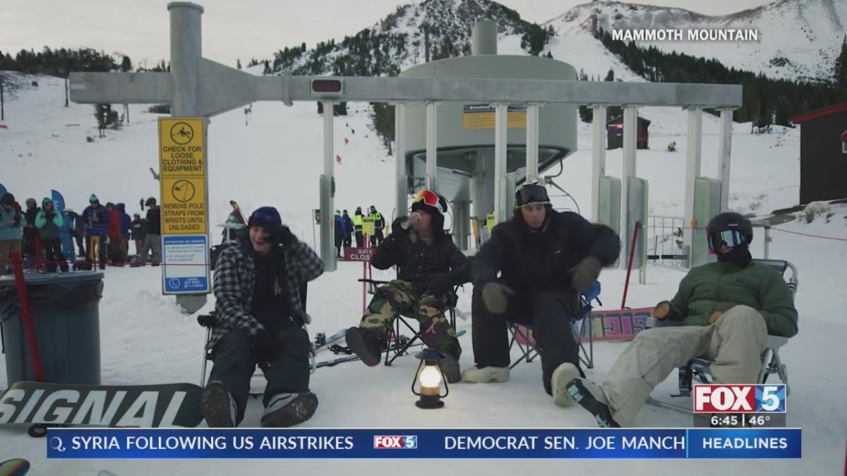 Mammoth Mountain Opening Day