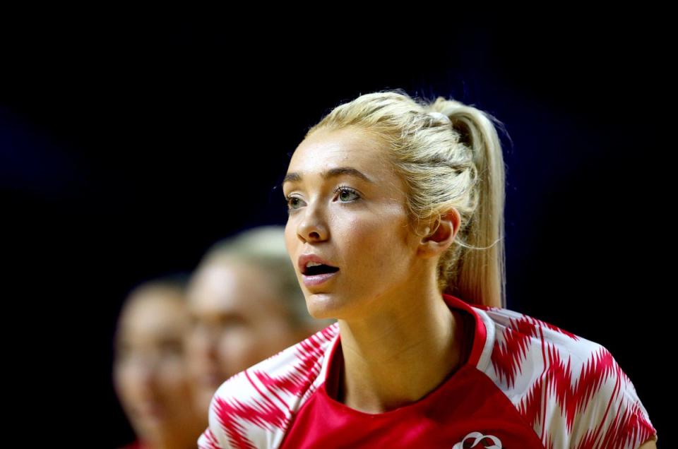 Helen Housby has been named in the England netball squad for the Commonwealth Games (Nigel French/PA) (PA Archive)