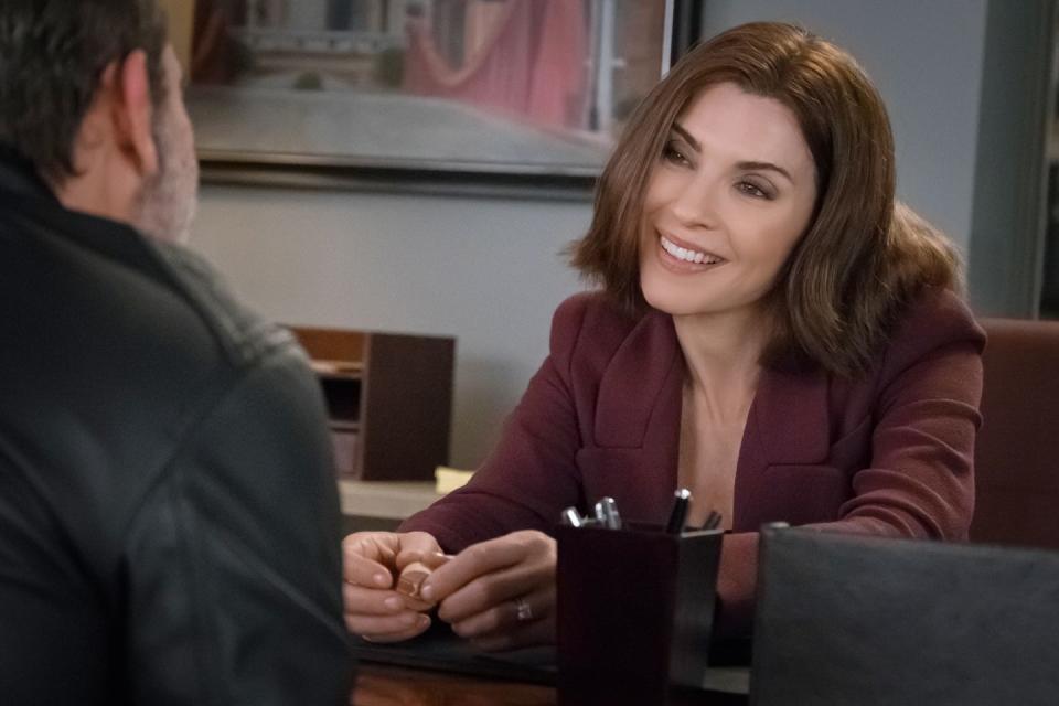 julianna margulies in the good wife as alicia