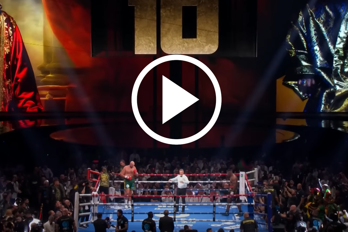 Free live streams of the Fury v Usyk fight are spreading online amid record-breaking levels of piracy (YouTube/ Screengrab)