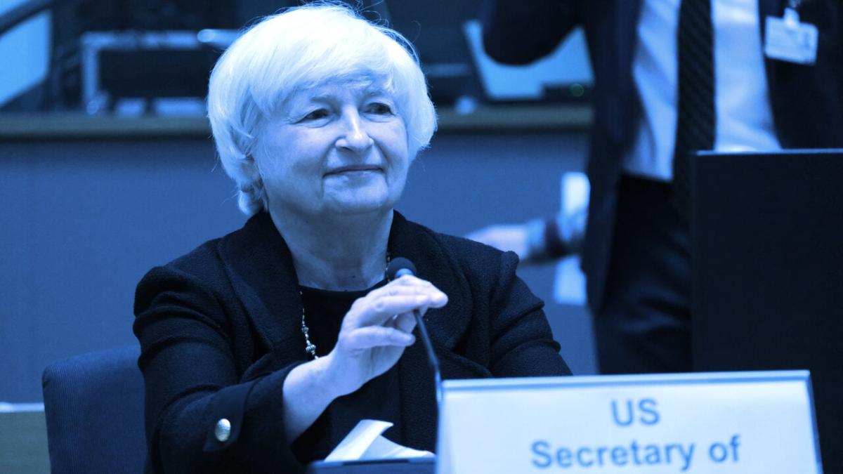 janet yellen crypto