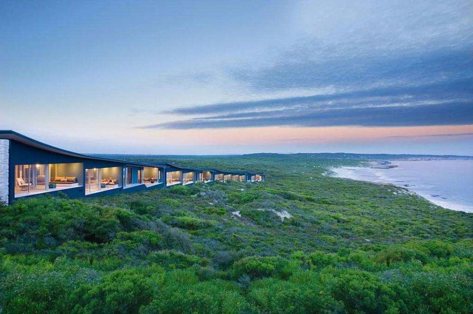 The luxurious Southern Ocean Lodge in Kangaroo Island, hailed as one of earth’s last unspoilt refuges.