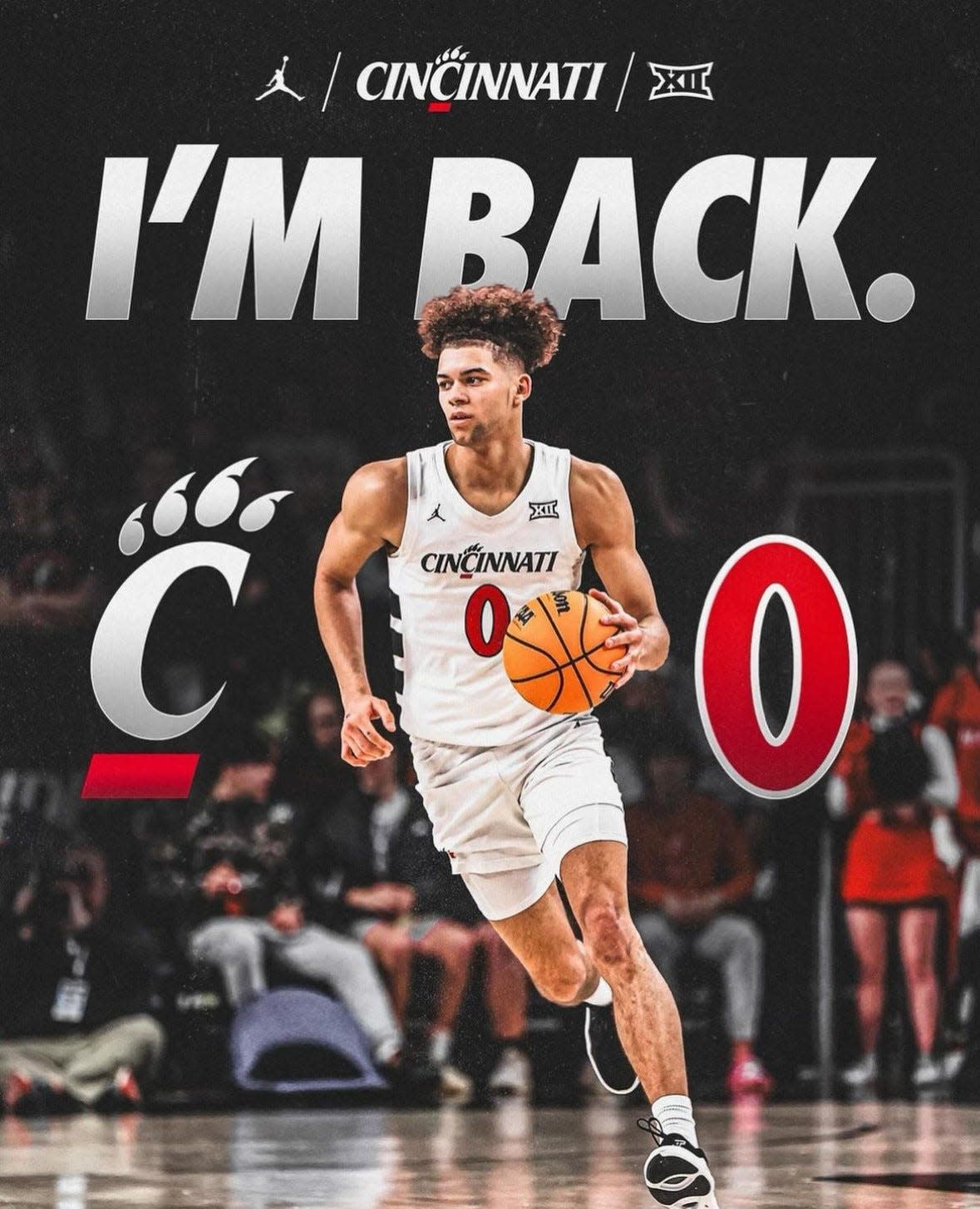 University of Cincinnati forward Dan Skillings Jr. will return for his junior year with Wes Miller's Bearcats