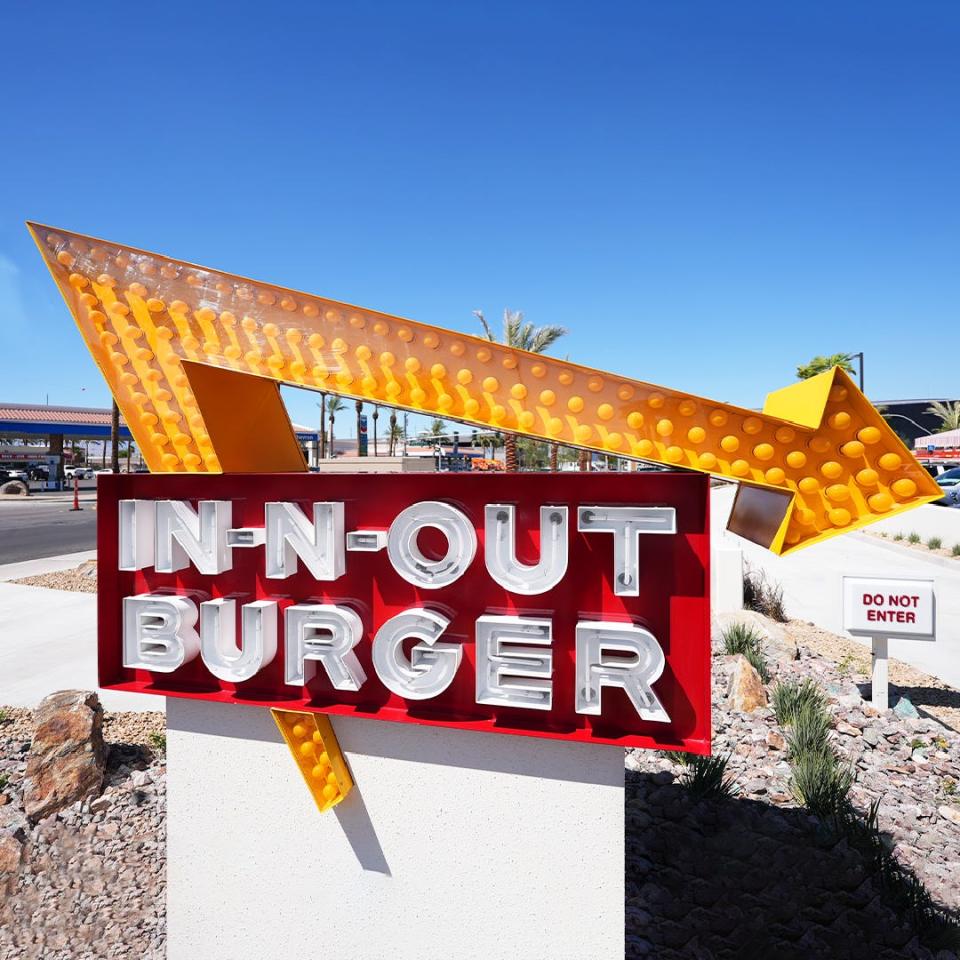 In-N-Out Burger is a popular California-base chain.