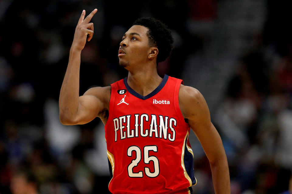 Trey Murphy III #25 of the New Orleans Pelicans has fantasy value