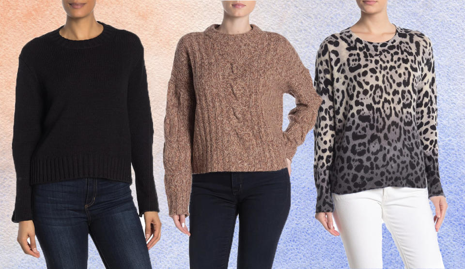 Bundle up—while saving a bundle—with these gorgeous knits. (Photo: Nordstrom Rack)