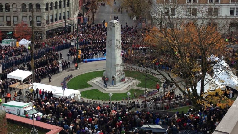 Remembrance Day events in B.C.'s Lower Mainland 2014