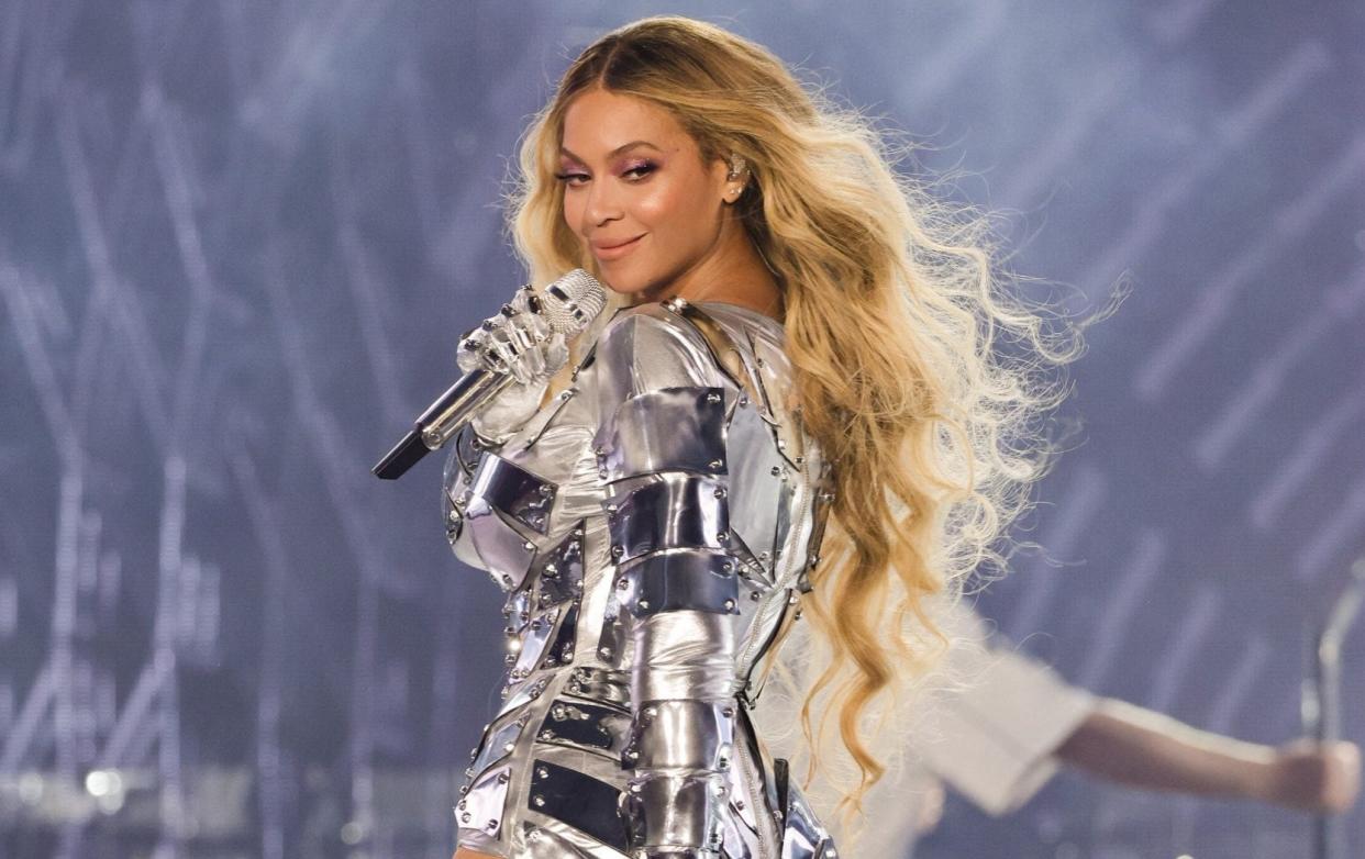 Beyoncé performs onstage during Renaissance world tour