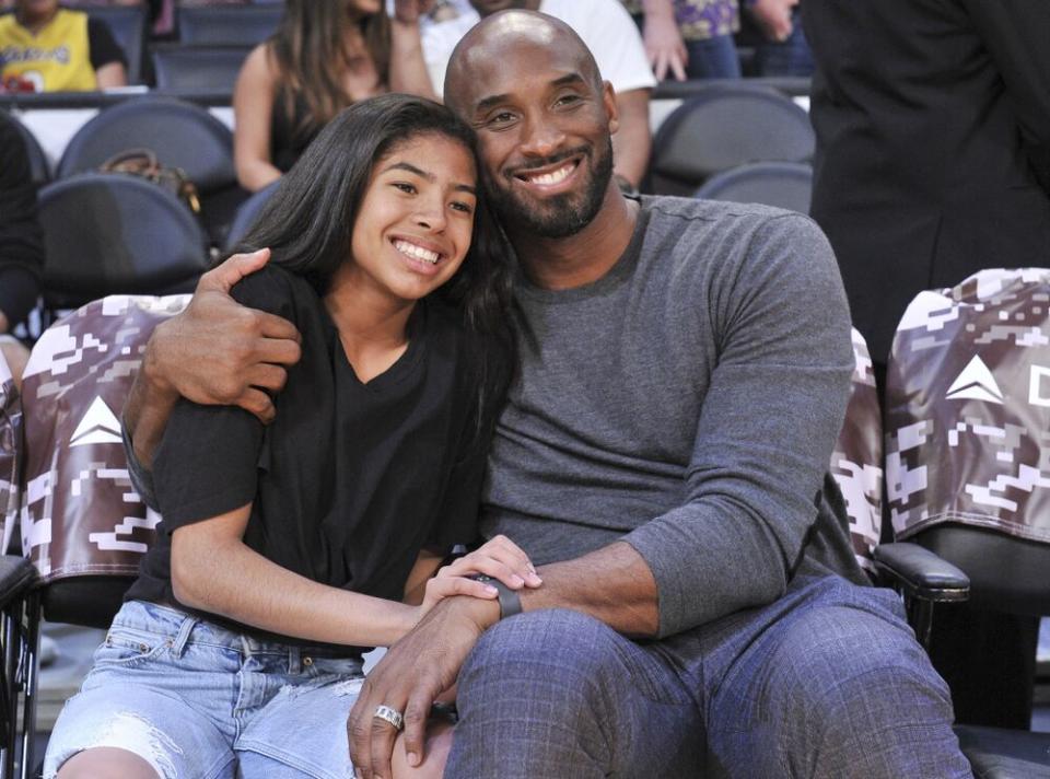 Gianna and Kobe Bryant, Nov. 2019 | Allen Berezovsky/Getty