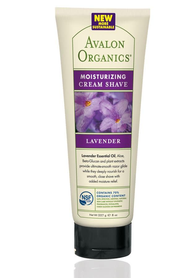 Avalon Organics Shave Cream Lavender  - $12.99