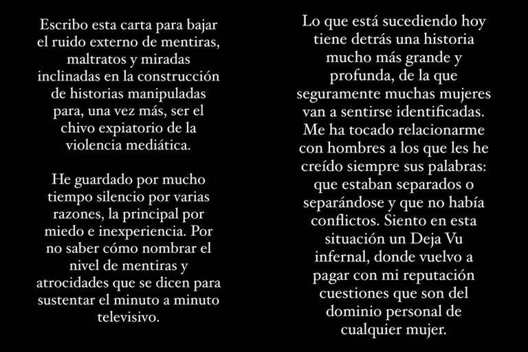 La actriz reaccionó con un fuerte descargo al escándalo que se desató en los medios