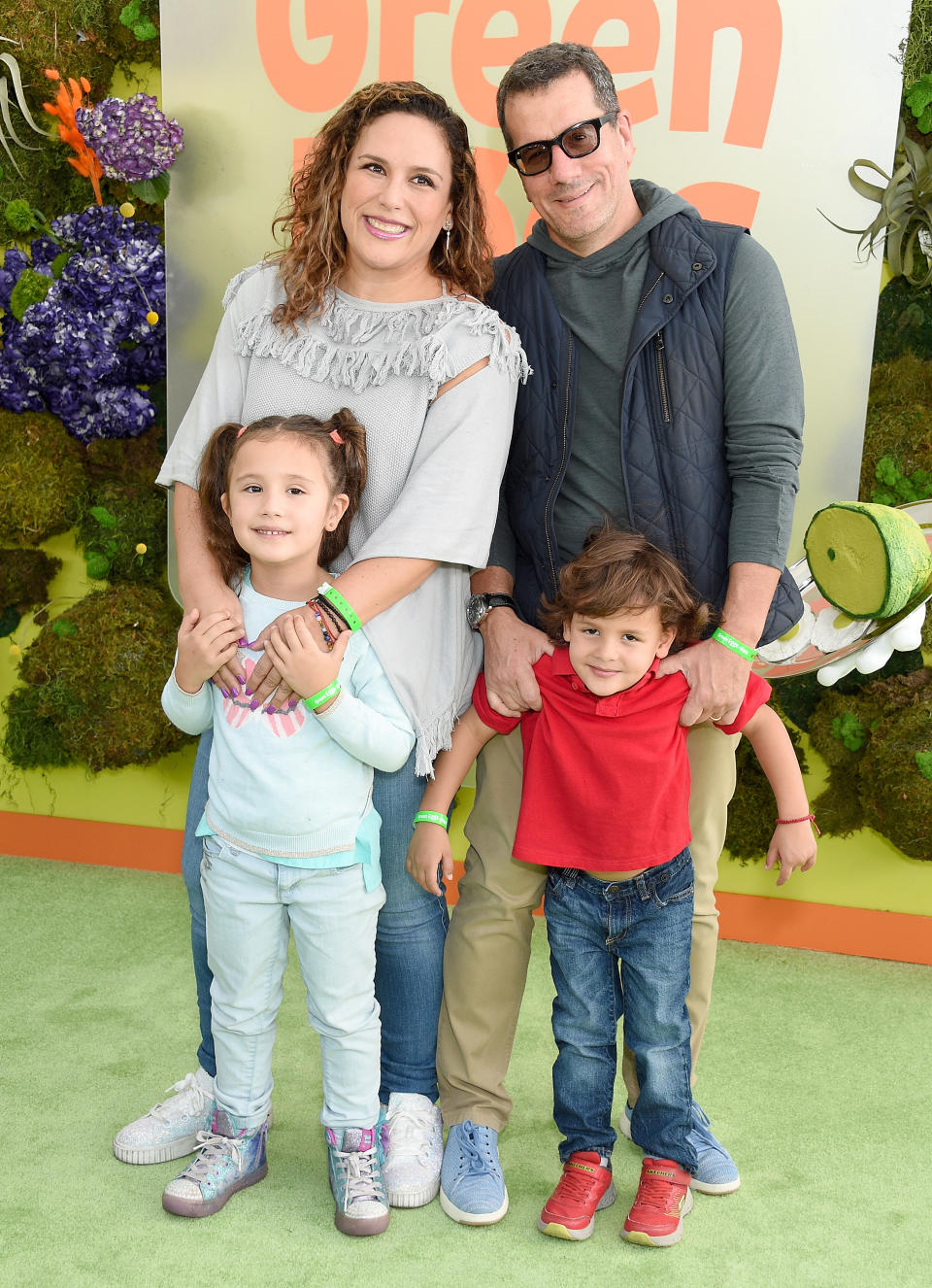 Angélica Vale, Otto Padrón y sus hijos en el 2019. (Photo by Gregg DeGuire/FilmMagic)