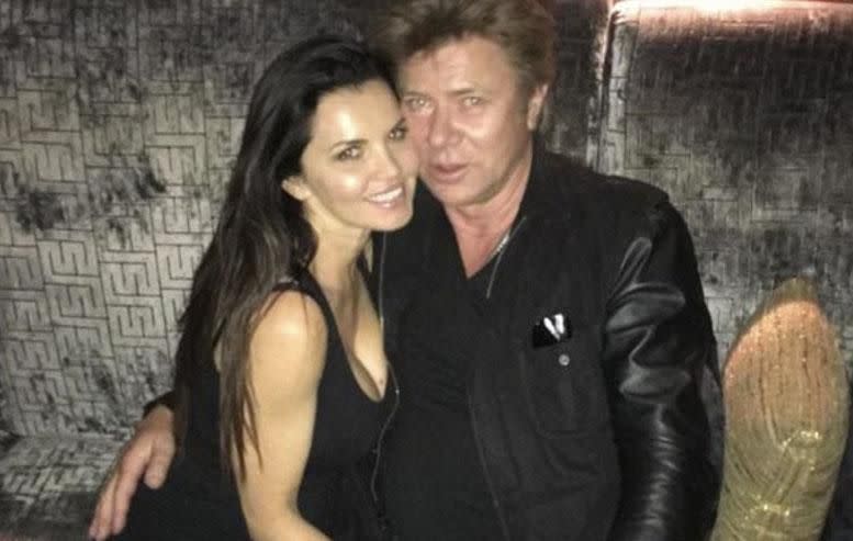 Suzi briefly dated television presenter Richard Wilkins last year. Source: Twitter