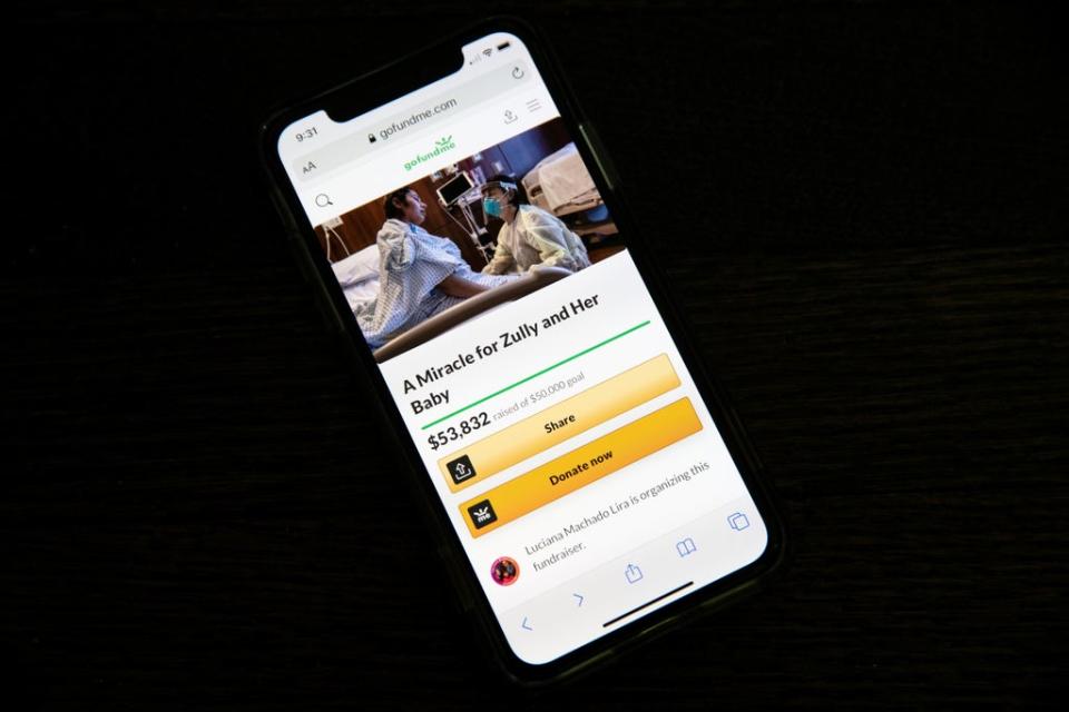 GoFundMe’s former CEO says one third of its fundraisers are for medical expenses (Getty Images)