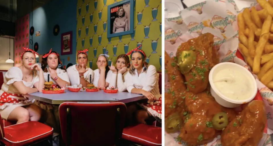 The whole point of Karen's Diner is to provide an experience where staff are rude. Source: Karen's Diner/TikTok