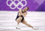 Figure Skating - Pyeongchang 2018 Winter Olympics - Women Single Skating free skating competition final - Gangneung Ice Arena - Gangneung, South Korea - February 23, 2018 - Carolina Kostner of Italy competes. REUTERS/Damir Sagolj