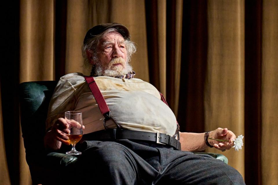 Ian McKellen is on predictably fine form in Player Kings (Photo: Manuel Harlan)