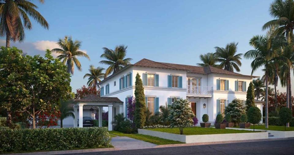 Last October, the Palm Beach Architectural Commission unanimously voted to kill this West Indies-influenced house designed for a lot at 243 Seaspray Ave. Board members said it would not complement neighboring houses on the prominent Midtown street, where many homes have Mediterranean-style architecture.