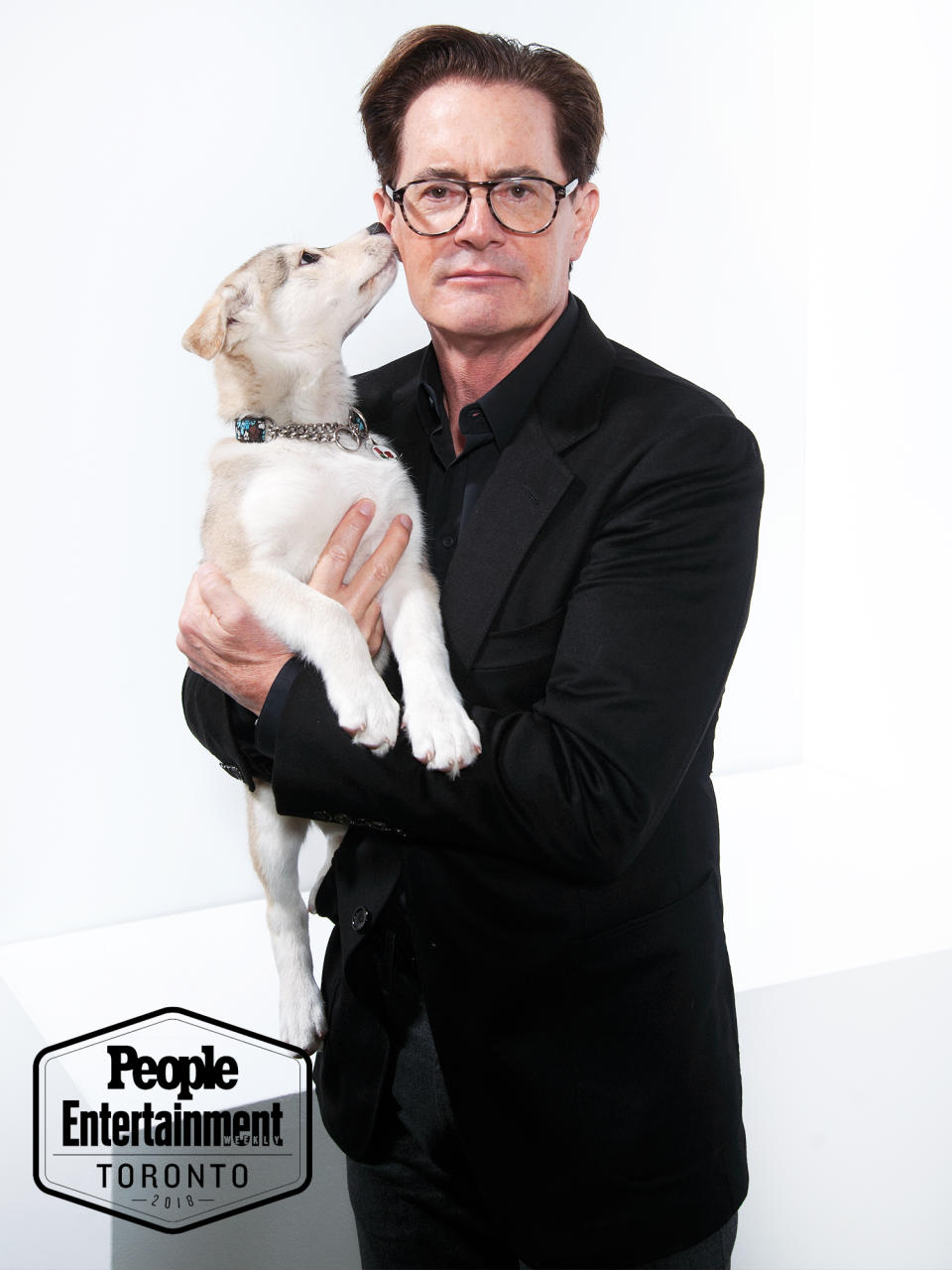 <p><em>Howl</em> Kyle MacLachlan live without constant puppy kisses?! </p>