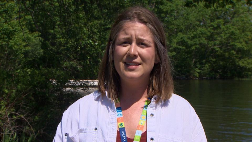 Elizabeth Montgomery, the water resources specialist with the Halifax Regional Municipality's environment and climate change team, says the because the living shoreline will act as a filter, it should help maintain good water quality for recreation purposes.