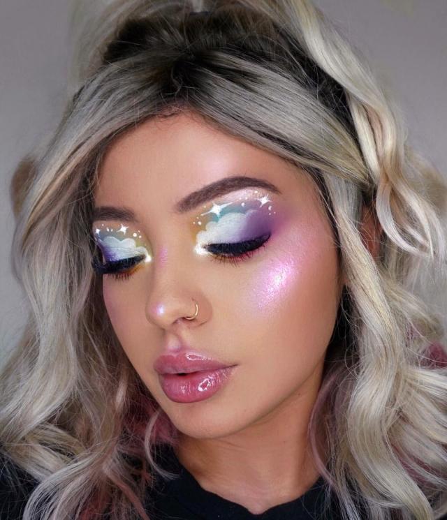 unicorn face makeup