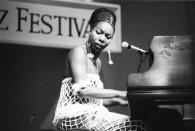 <p>Beginning her career as a classically trained pianist who had studied at The Juilliard School, Nina Simone fell into singing jazz while working at a nightclub in Atlantic City. Despite her talent, Simone suffered through many hardships throughout her life, having been in a reportedly abusive relationship and struggling with bipolar disorder. She became an outspoken political activist during the Civil Rights Movement, and often wore bright, colorful dresses and head wraps, looking undeniably chic at all times.<i> (Photo: Getty Images)</i></p>