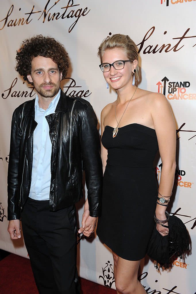 Isaac Kappy com namorada em evento beneficente em Hollywood, em março de 2012