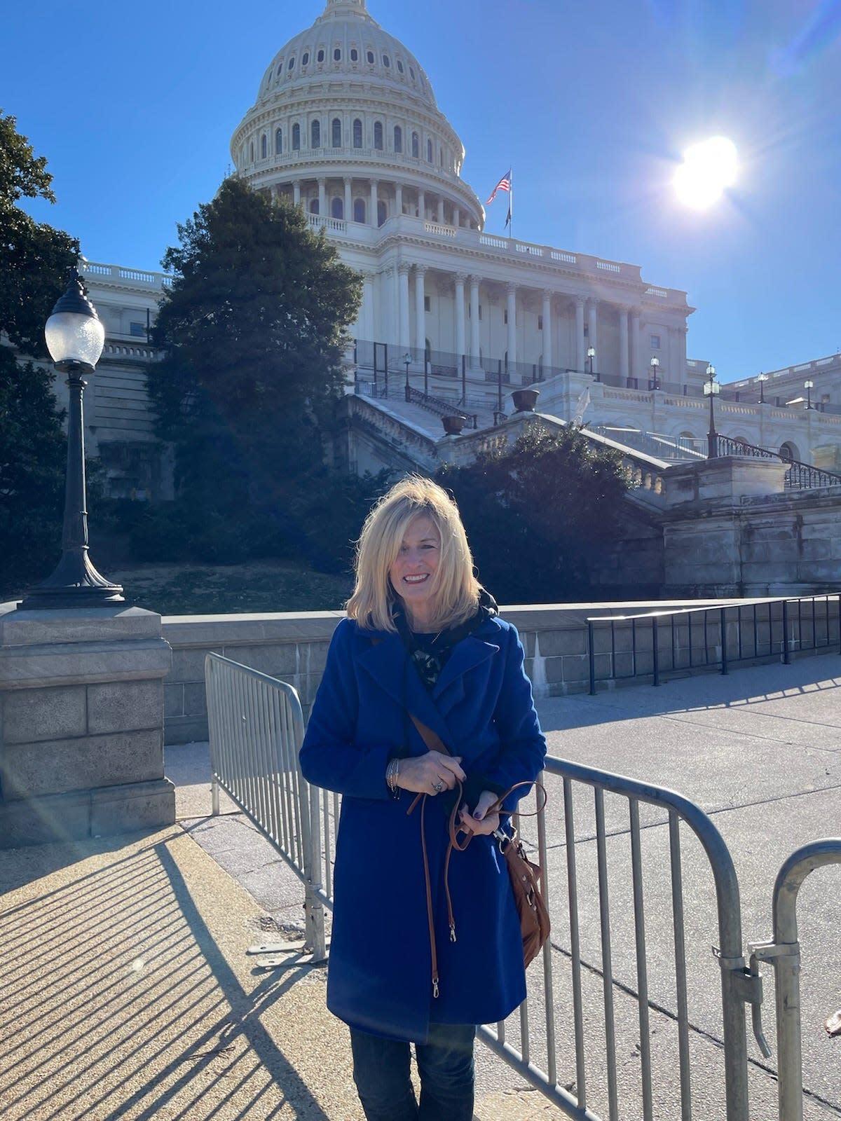 Port  Huron Mayor Pauline Repp in Washington D.C. on Monday, Feb. 7, 2022.