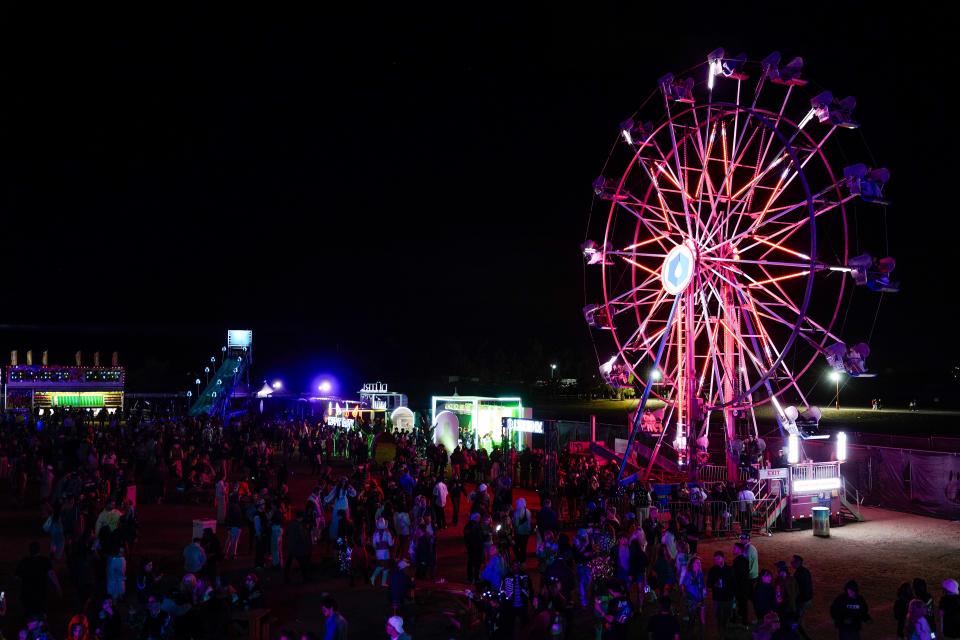 <h1 class="title">Liquid I.V. Presents Neon Carnival In Association With Patrón El Alto And The Levi's Brand.</h1><cite class="credit">Presley Ann/Getty Images</cite>