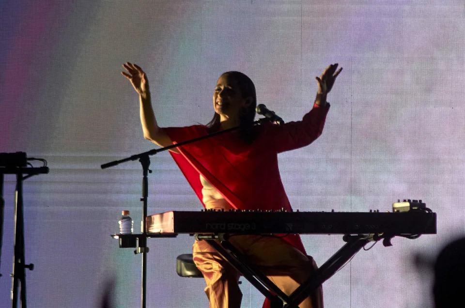 Julieta Venegas en el  Festival en el Zocalo de CDMX (Foto: Jaime Nogales/Medios y Media/Getty Images)