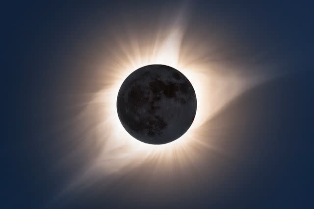 <p>Getty</p> Stock image of a North American total eclipse