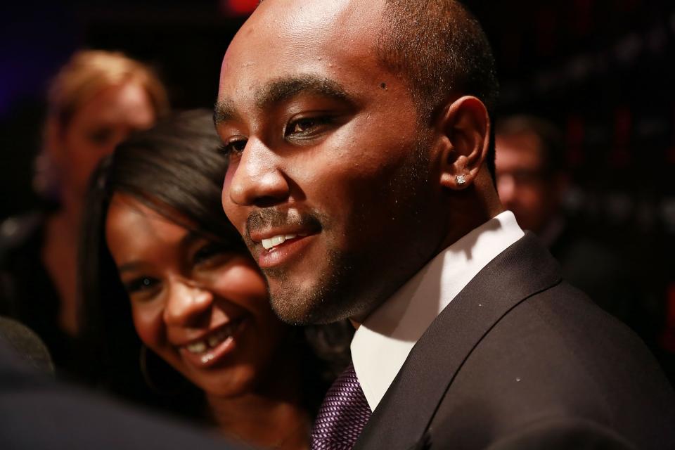 Nick Gordon and Bobbi Kristina Brown