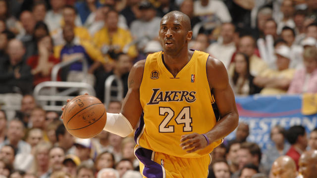 All the Laker jerseys Kobe Bryant wore