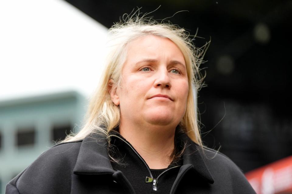 Emma Hayes’ side are now six points behind Man City in the WSL title race.  (Nick Potts/PA Wire)