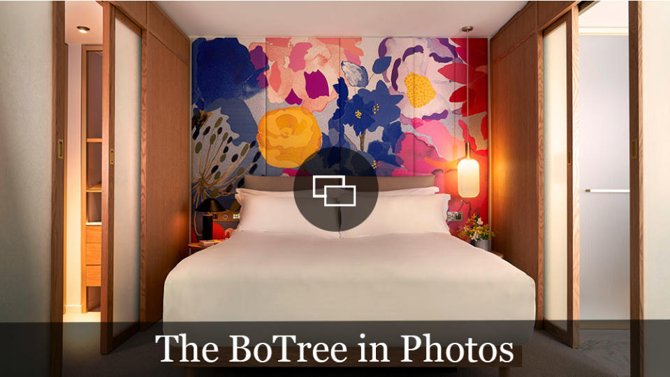 A bed at the BoTree