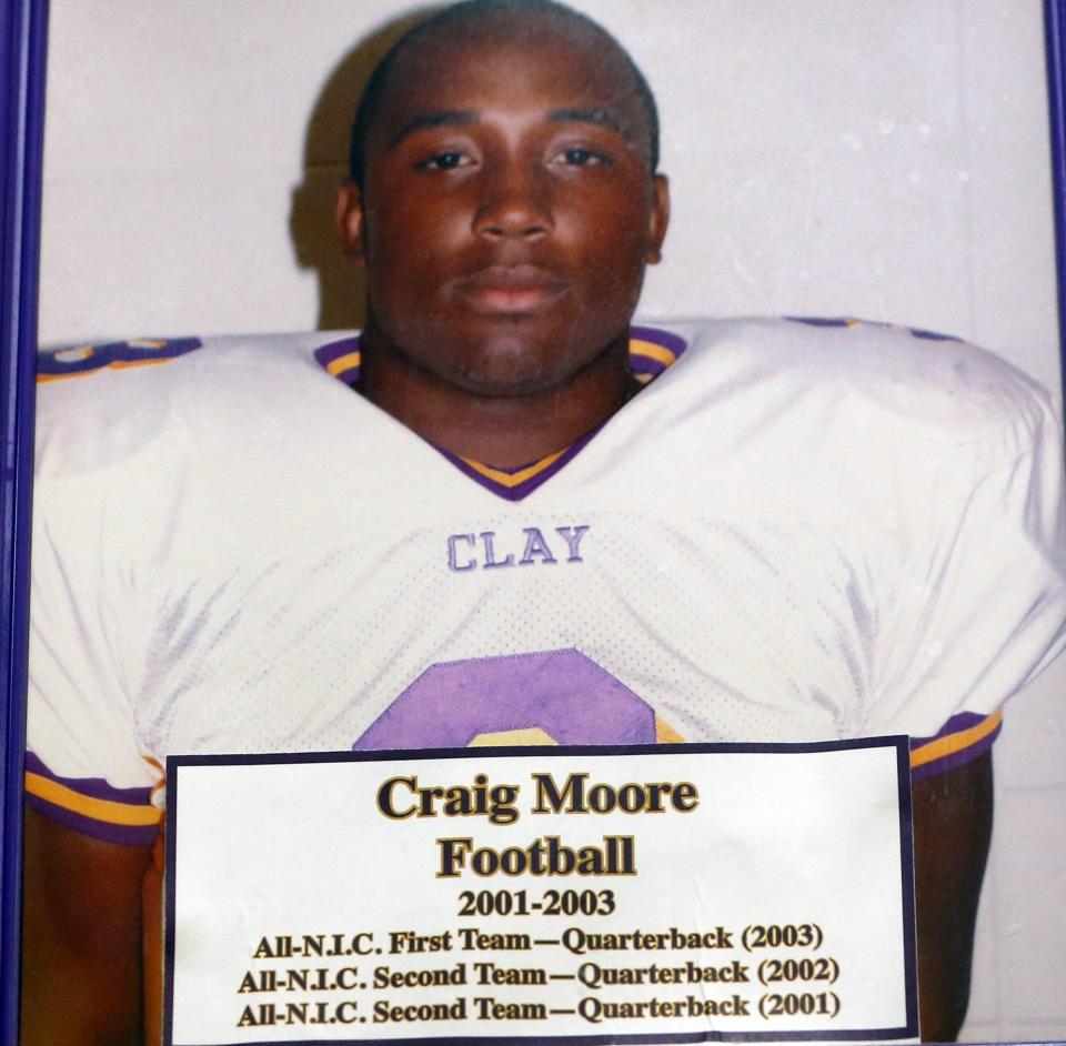 Craig Moore, quarterback, 2000-03