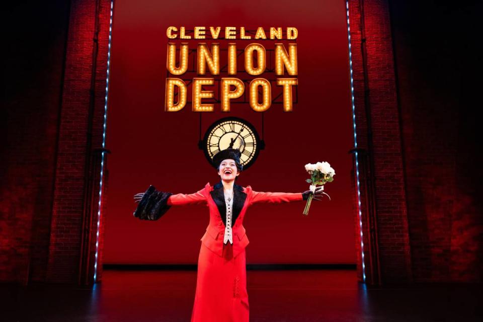 Katerina McCrimmon portrays Fanny Brice in the national tour of “Funny Girl,” which will open PNC Broadway in Kansas City’s 2024-25 season.