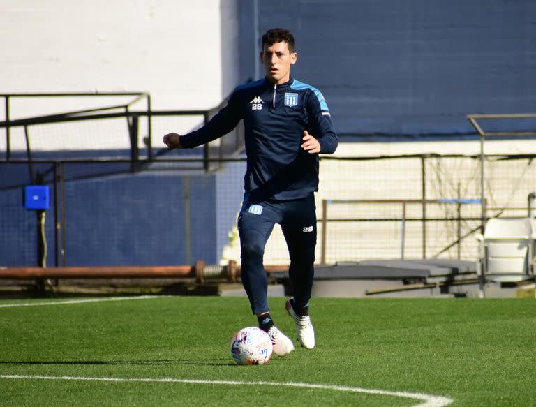 Tomás Chancalay, delantero de Racing