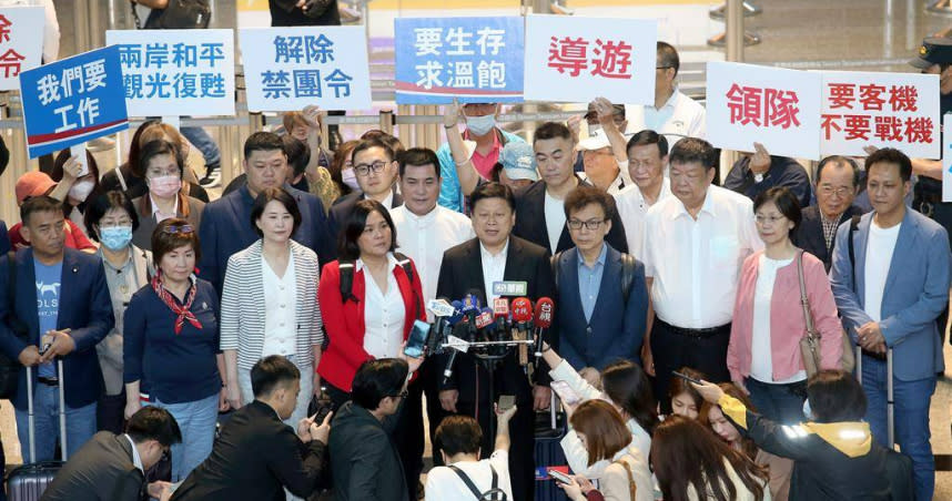 國民黨團強調，此行訪陸之旅針對台灣產業建立銷售管道，並透過和平化解兩岸地緣政治的風險。（圖／報系資料照）
