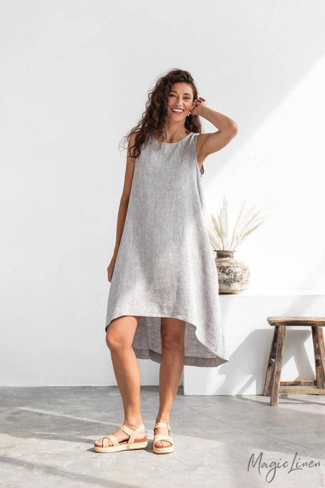 Robe Royal Toscana Magic Linen gris