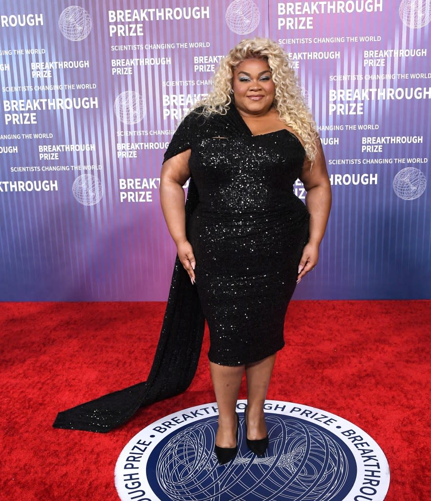 LOS ANGELES, CALIFORNIA - APRIL 13: Da'Vine Joy Randolph arrives at the 10th Annual Breakthrough Prize Ceremony at Academy Museum of Motion Pictures on April 13, 2024 in Los Angeles, California.